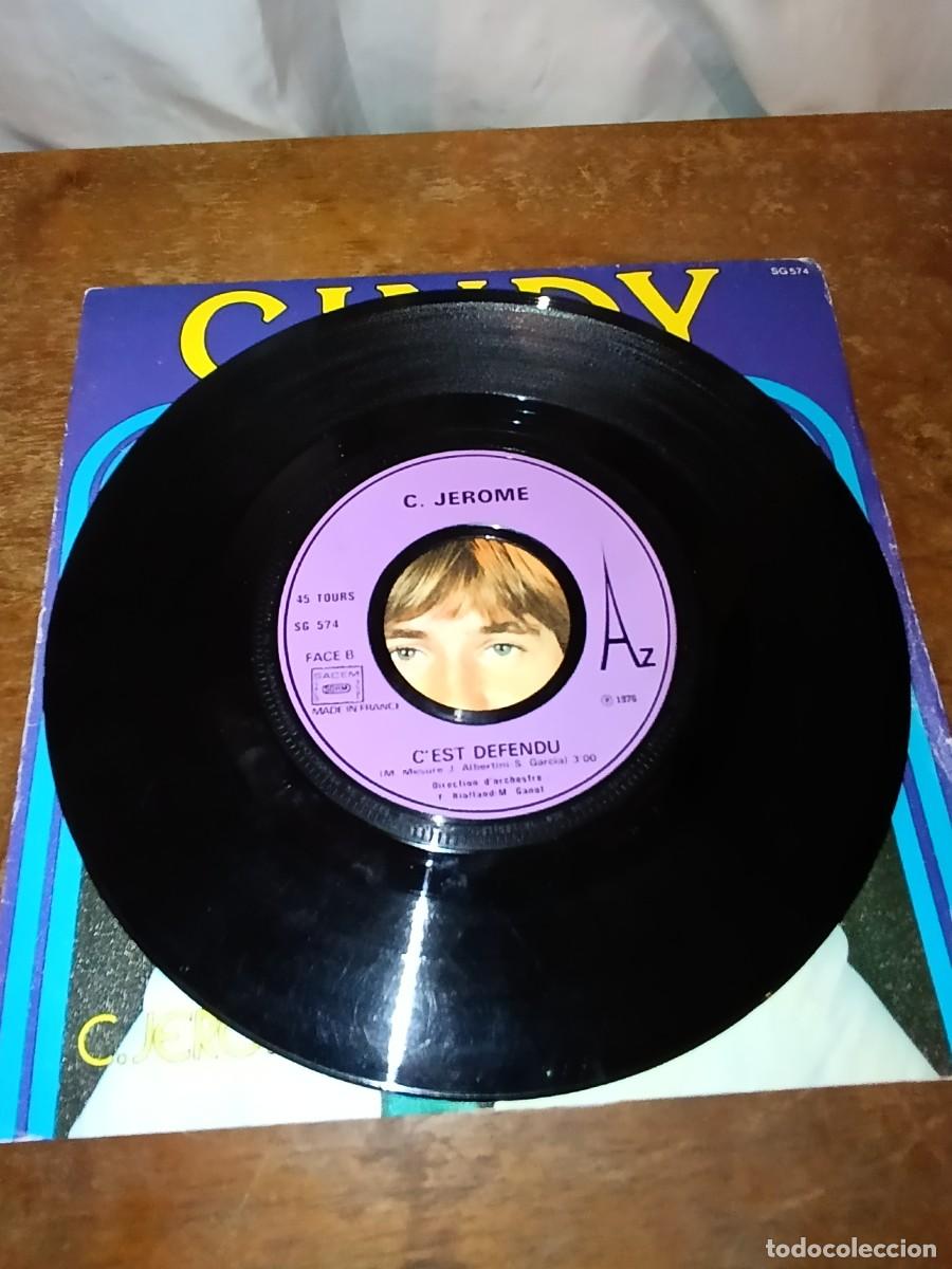 Discos de vinilo: Disco de vinilo C.Jerome Cindy - Foto 4