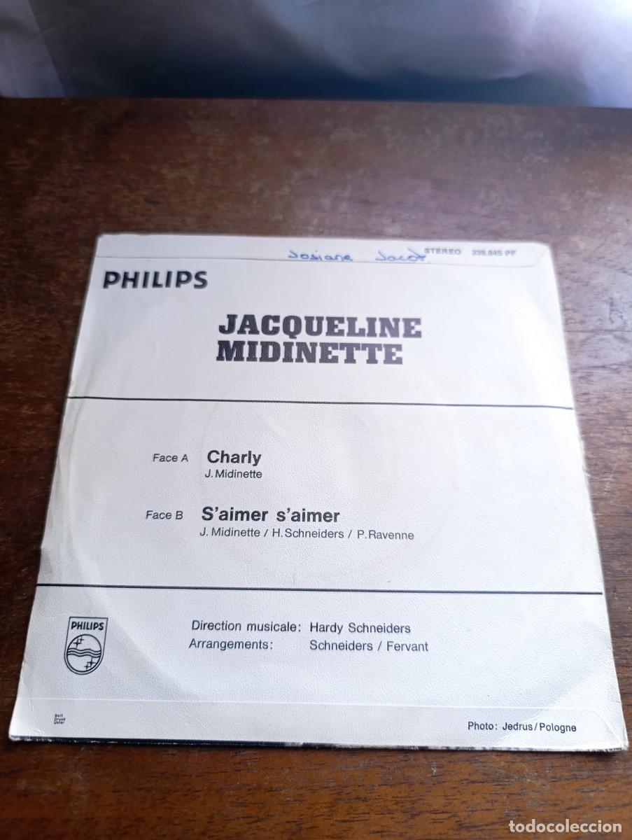 Discos de vinilo: Disco de vinilo Jacqueline Midinette &ndash; Charly - Foto 3