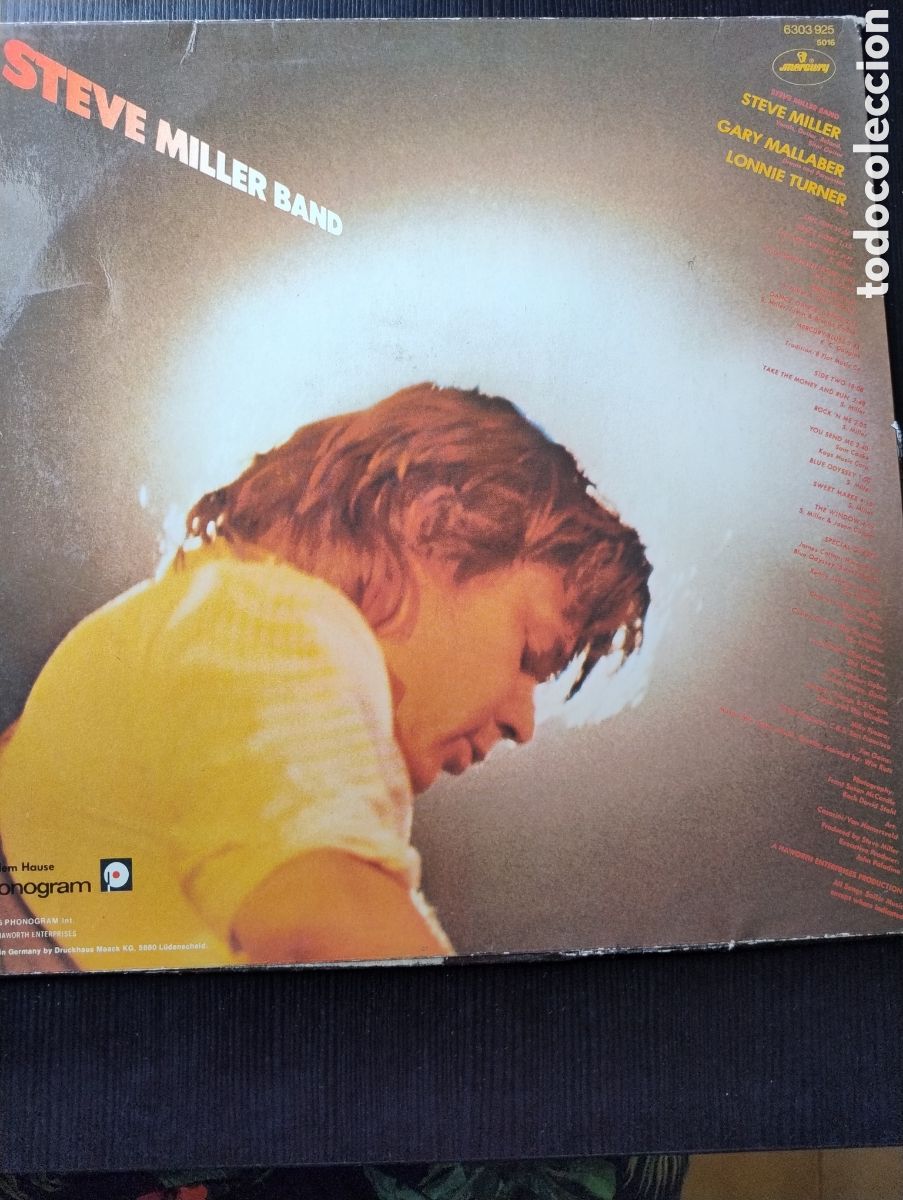 Discos de vinilo: Steve Miller Band LP fly like an Eagle - Foto 2