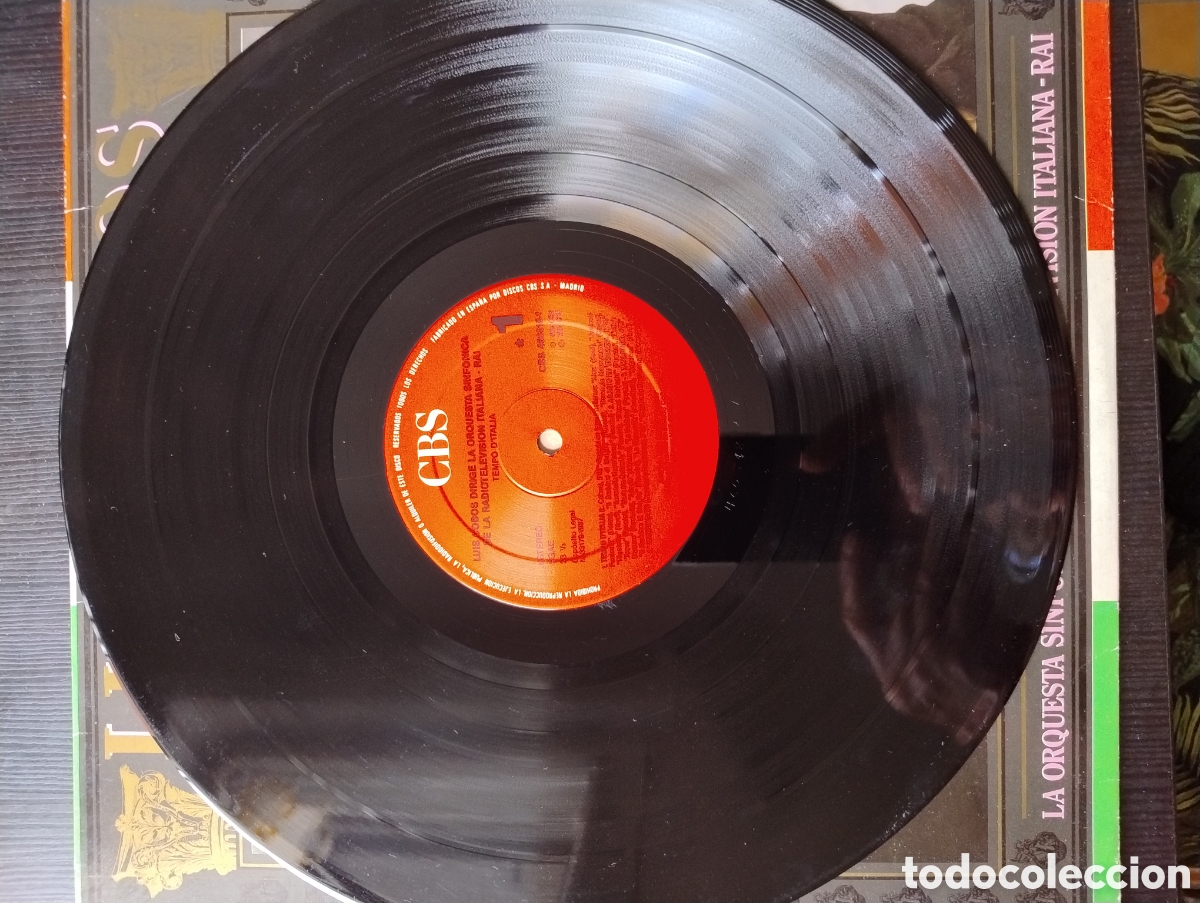 Discos de vinilo: Luis Cobos LP tempo DItalia - Foto 2