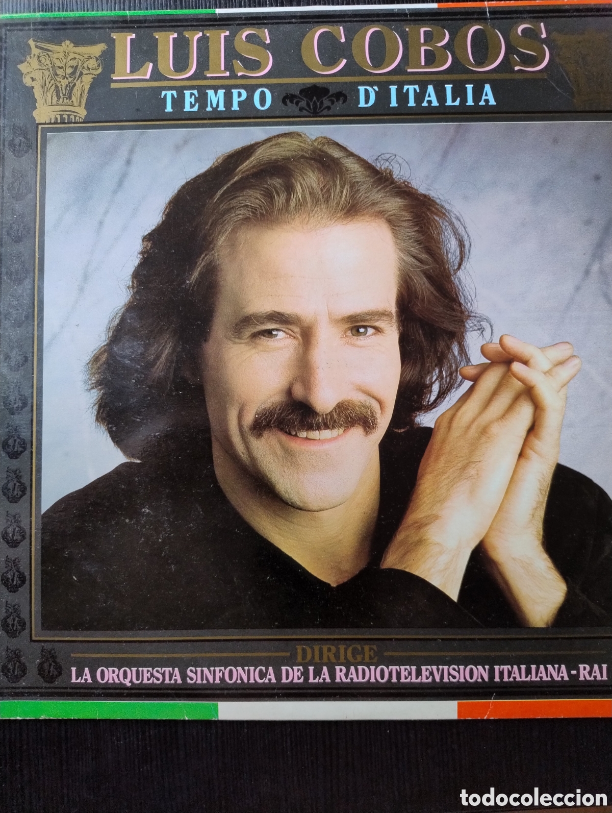 Discos de vinilo: Luis Cobos LP tempo DItalia - Foto 1