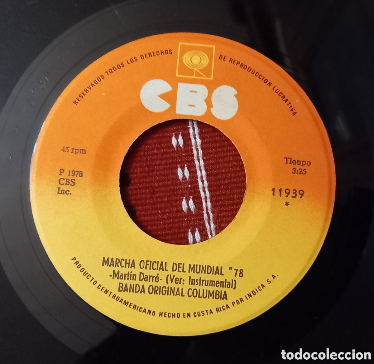Discos de vinilo: Disco de vinilo Marcha Mundial 78 - Foto 4