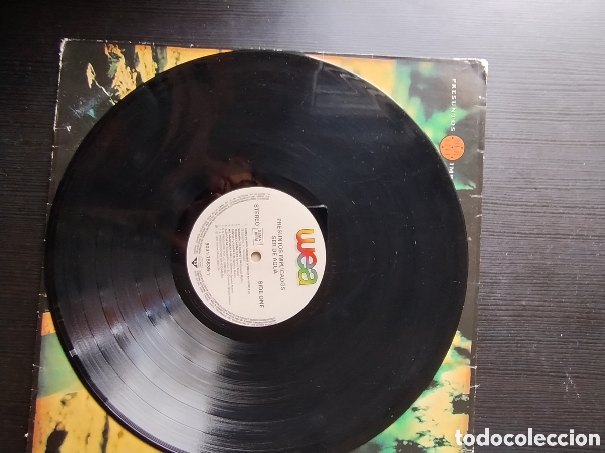 Discos de vinilo: Presuntos Implicados LP ser de agua - Foto 2