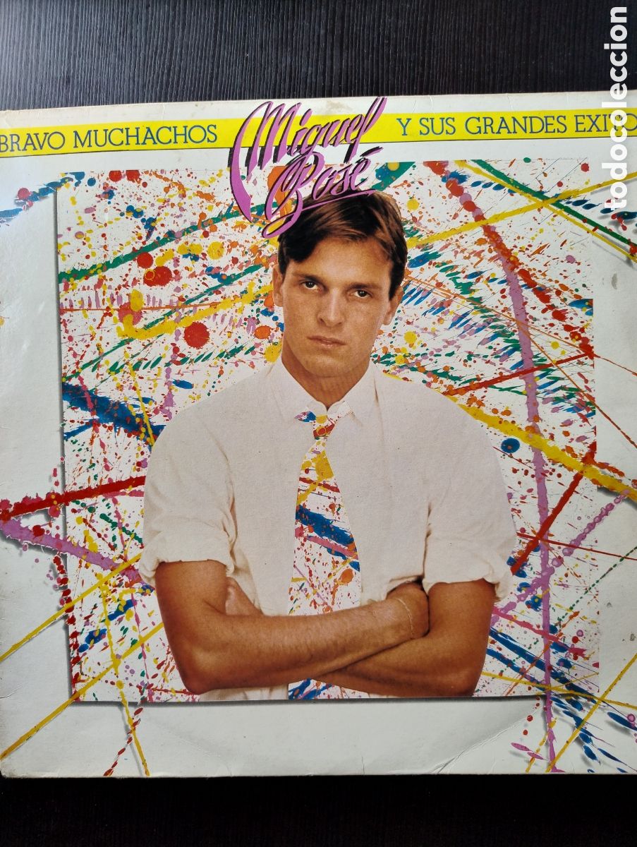Discos de vinilo: Miguel Bos&eacute; LP Bravo muchachos - Foto 1