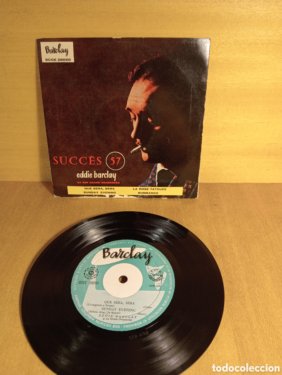 Discos de vinilo: Eddie Barclay. Que ser&aacute;, ser&aacute;. Etc. - Foto 1