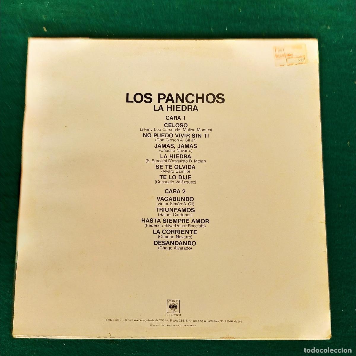 Discos de vinilo: Los Panchos &ndash; La Hiedra - Foto 2