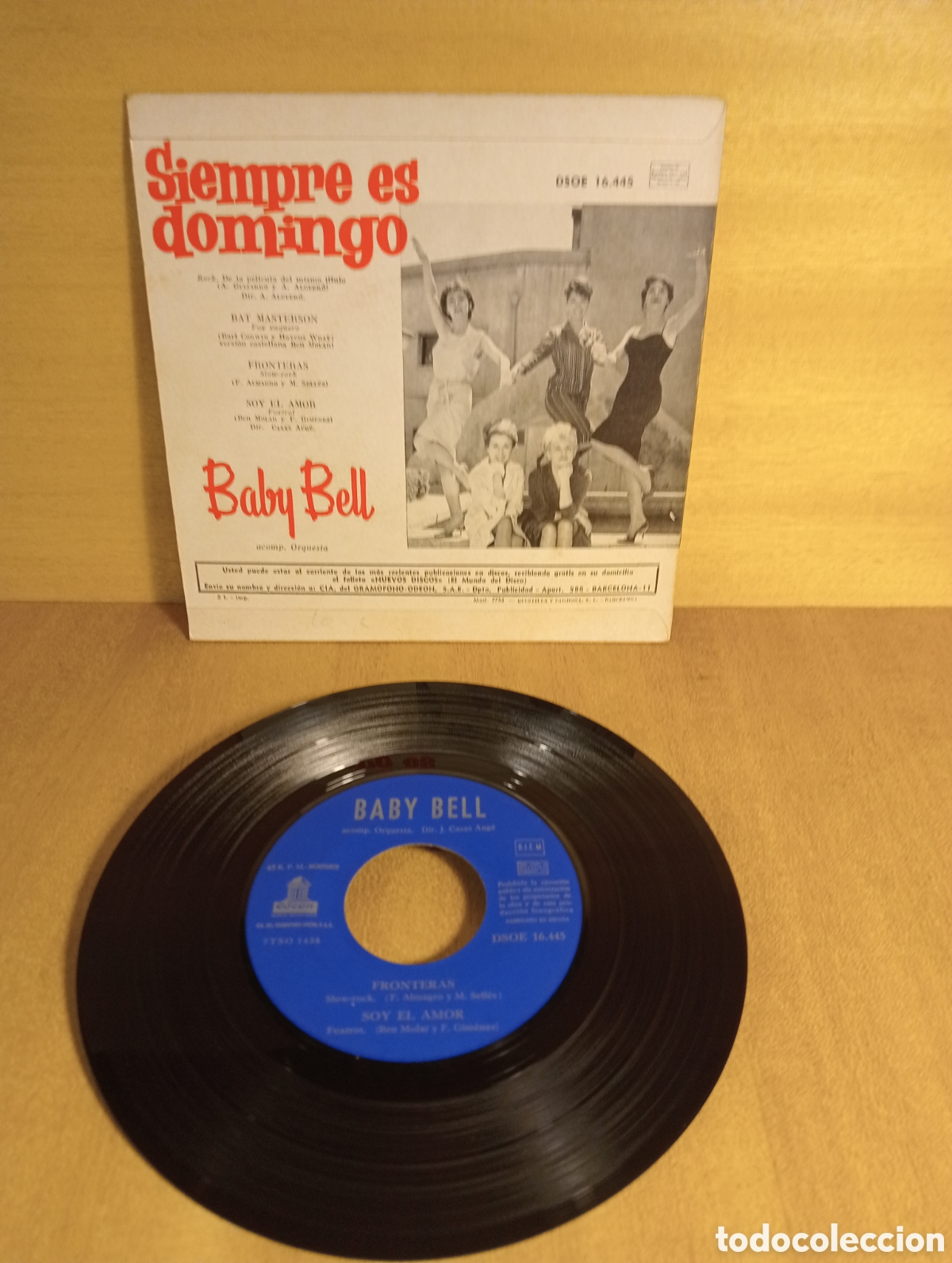 Discos de vinilo: Baby Bell. Siempre es domingo. - Foto 2