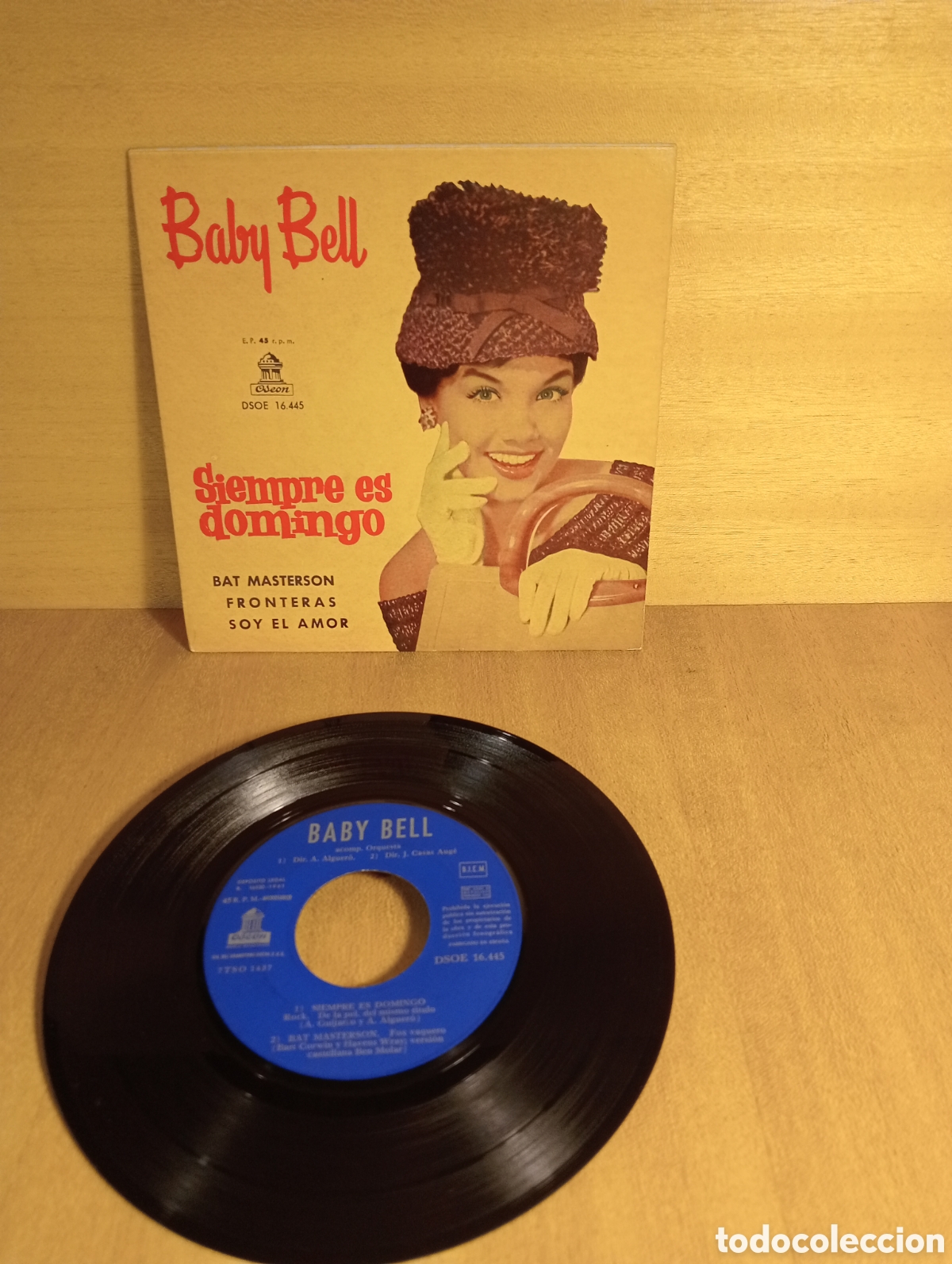 Discos de vinilo: Baby Bell. Siempre es domingo. - Foto 1