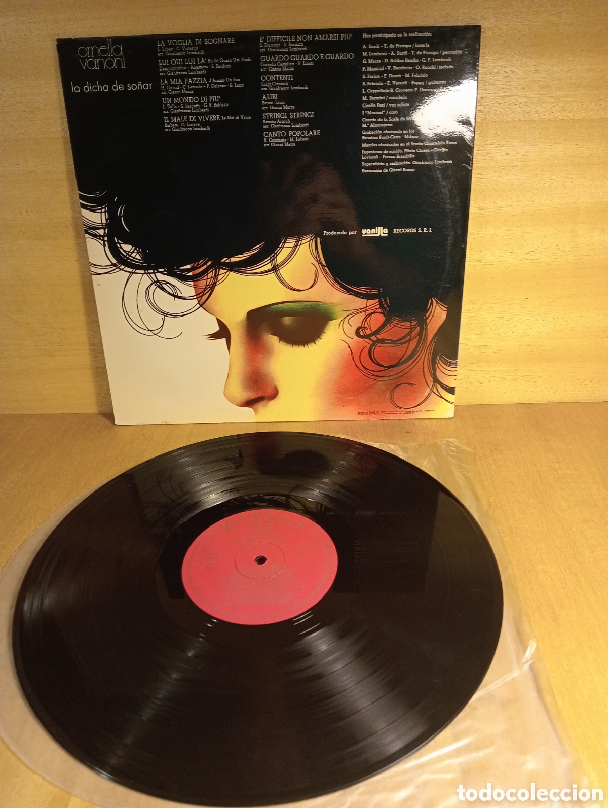 Discos de vinilo: Ornella Vanoni. La dicha de so&ntilde;ar. - Foto 2