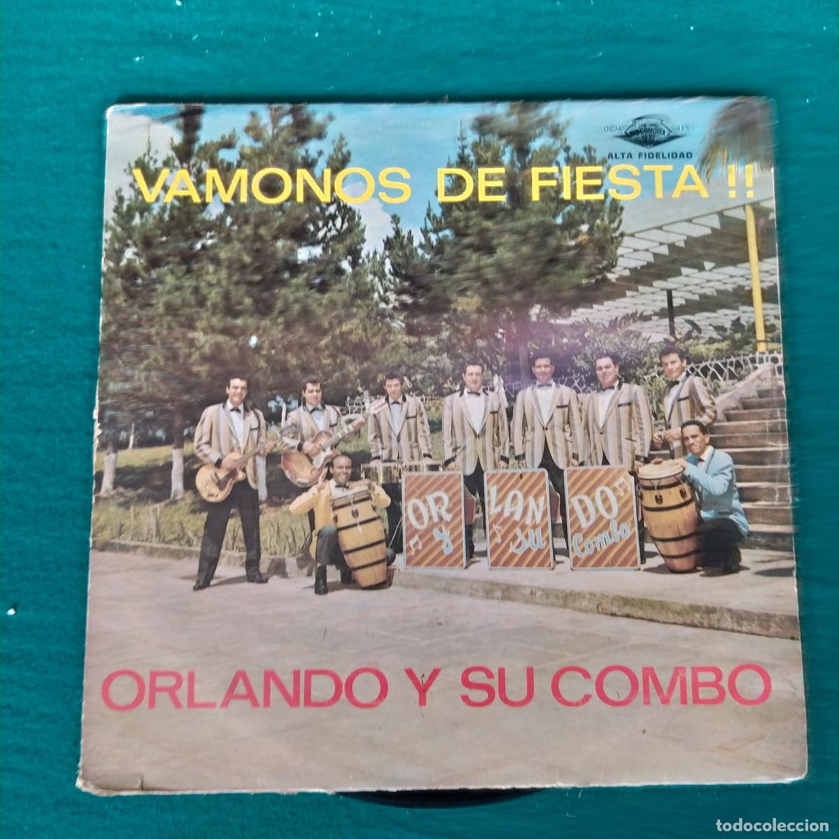 Discos de vinilo: Orlando Y Su Combo &ndash; Vamonos De Fiesta - Foto 1