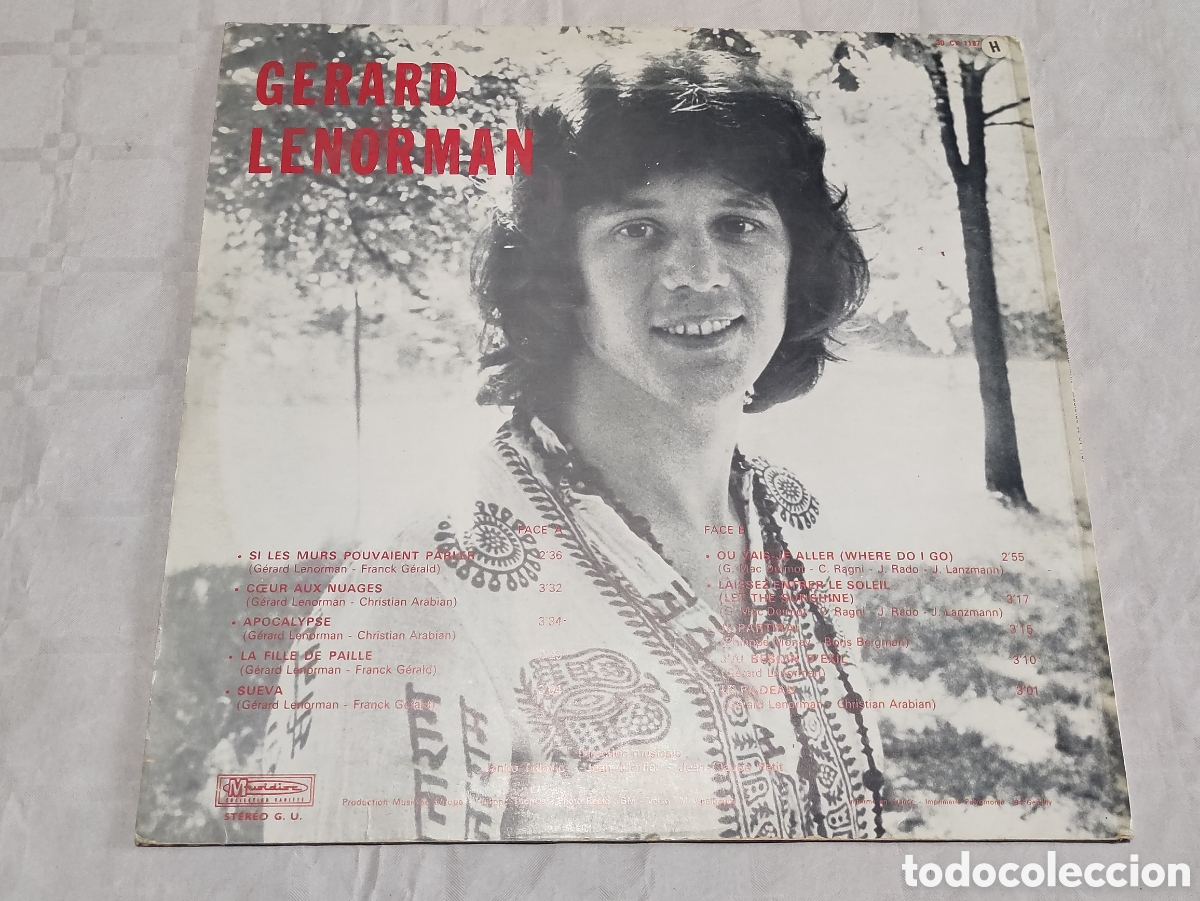 Discos de vinilo: Vinilo Gerard lenorman. - Foto 2