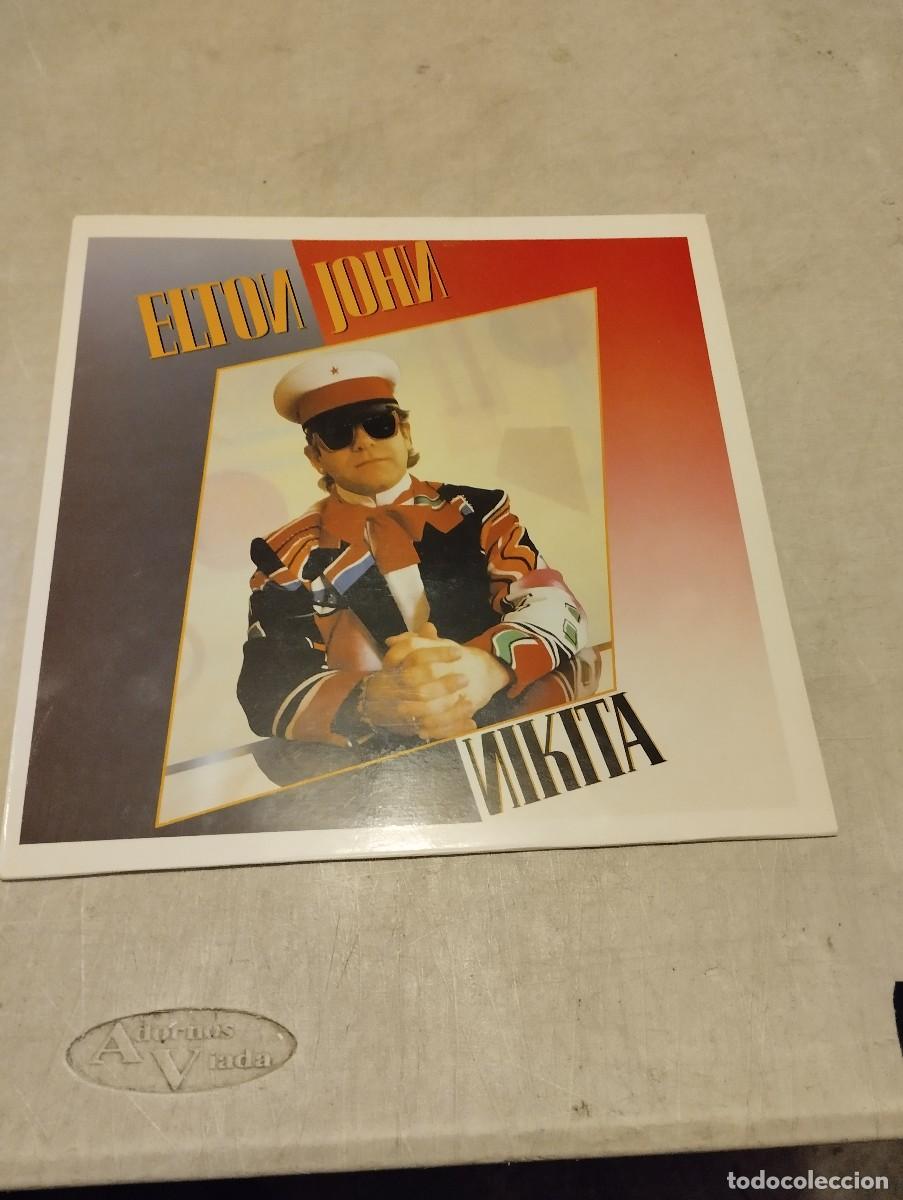 Discos de vinilo: Elton John Maxi Nikita Esp.1985 - Foto 1