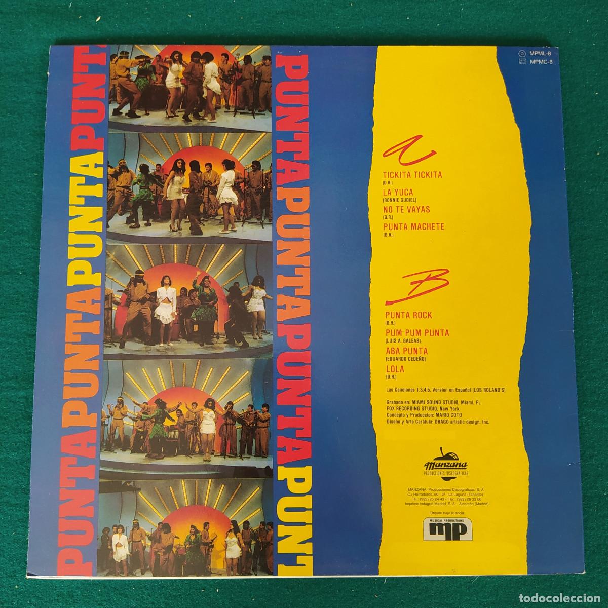 Discos de vinilo: Los Rolands &ndash; Los Reyes De La Punta - Foto 2
