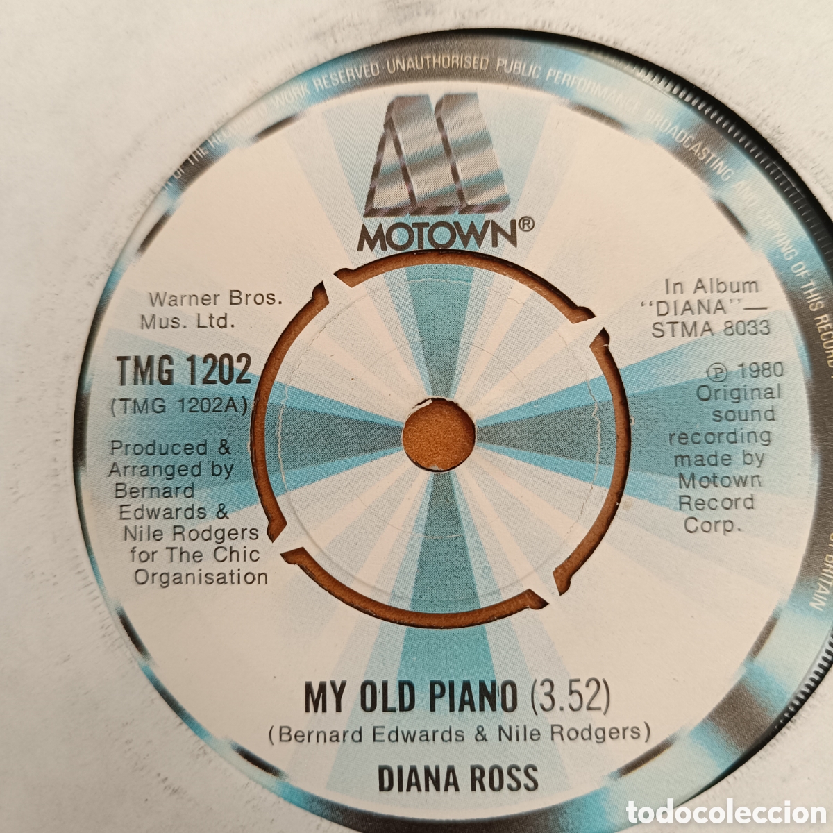 Discos de vinilo: Diana Ross &ndash; My Old Piano - Foto 1