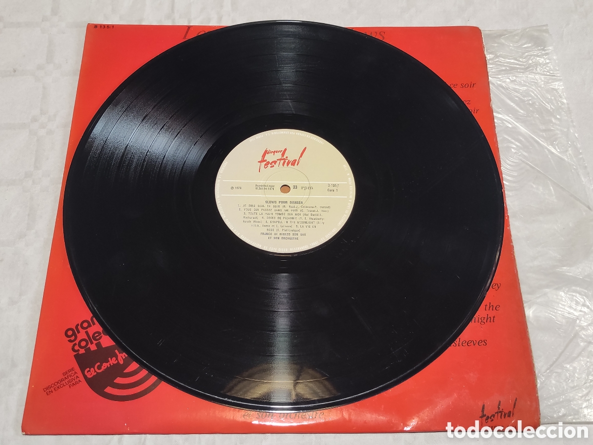 Discos de vinilo: Vinilo franco di rienzo. - Foto 3