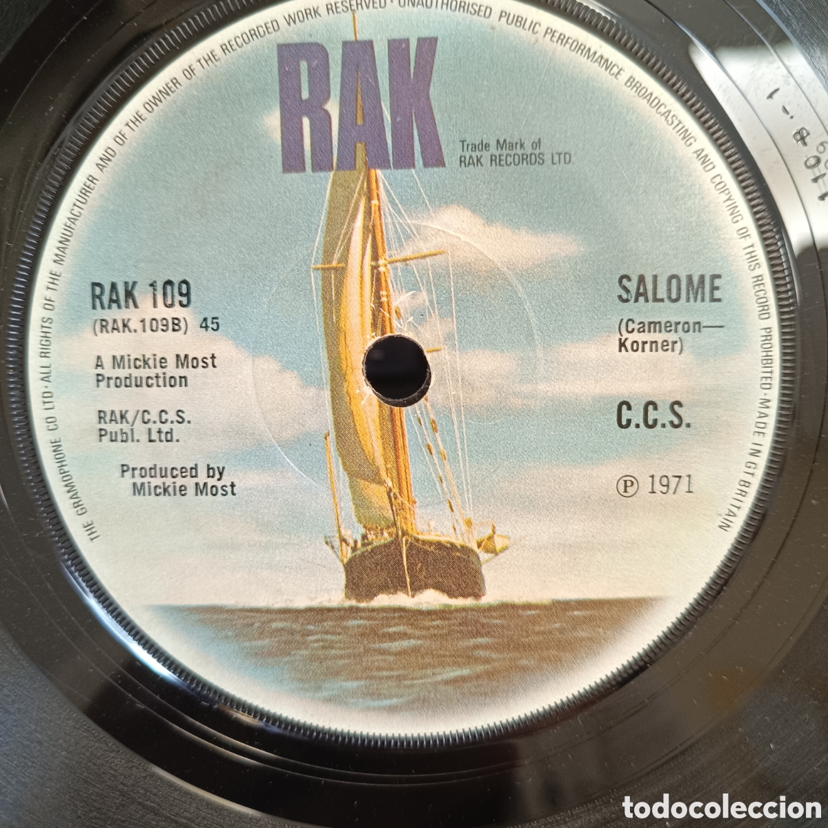 Discos de vinilo: C.C.S. &lrm;&ndash; Walking (Edici&oacute;n UK) - Foto 1