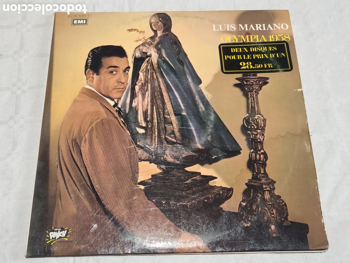 Discos de vinilo: Vinilo luis mariano ( Olimpia 1958). - Foto 1