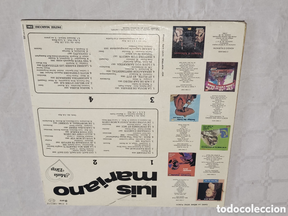 Discos de vinilo: Vinilo luis mariano ( Mar&iacute;a Elena - Foto 3