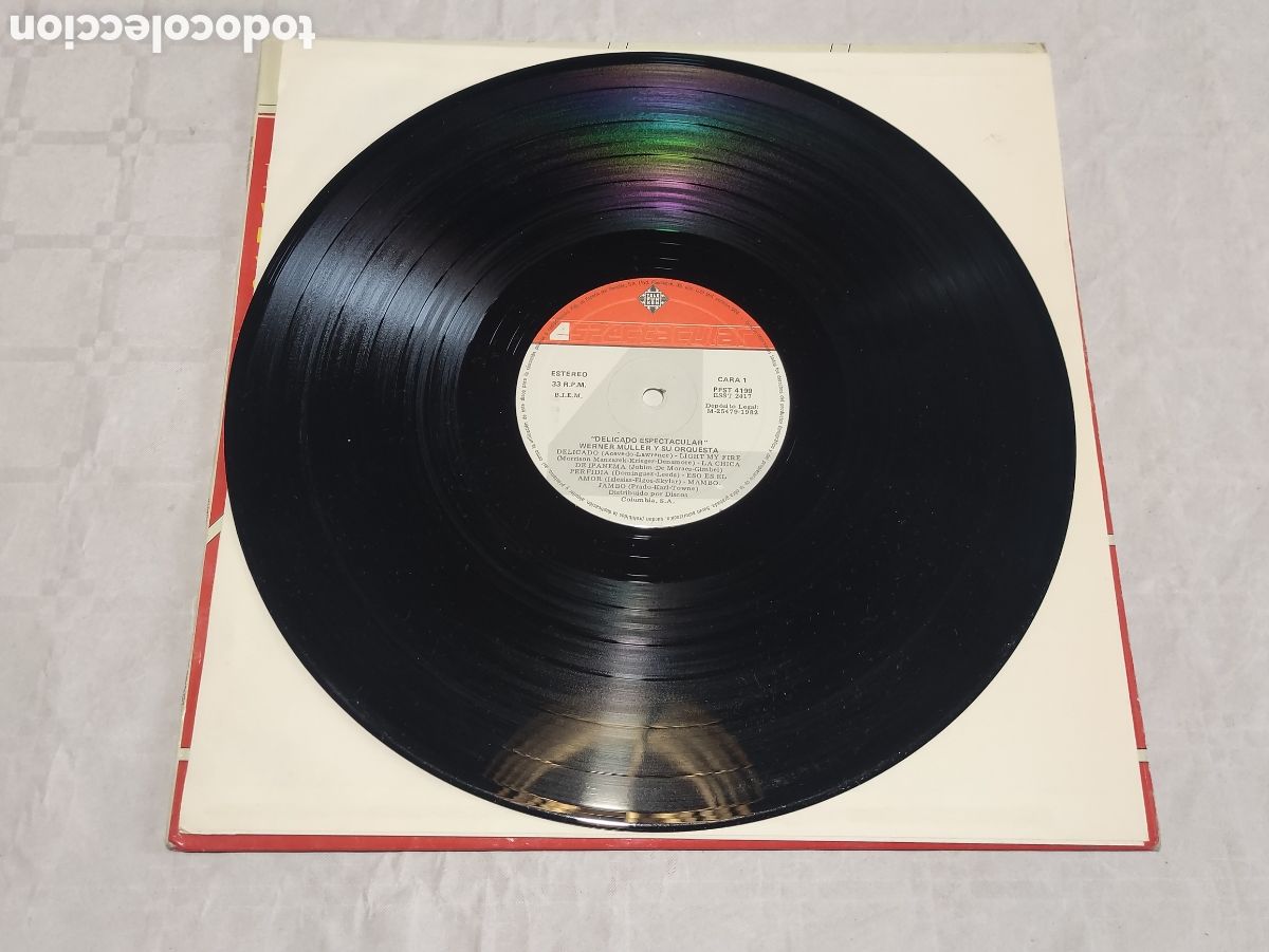 Discos de vinilo: Vinilo dedicado Werner m&uuml;ller y su orquesta. - Foto 3
