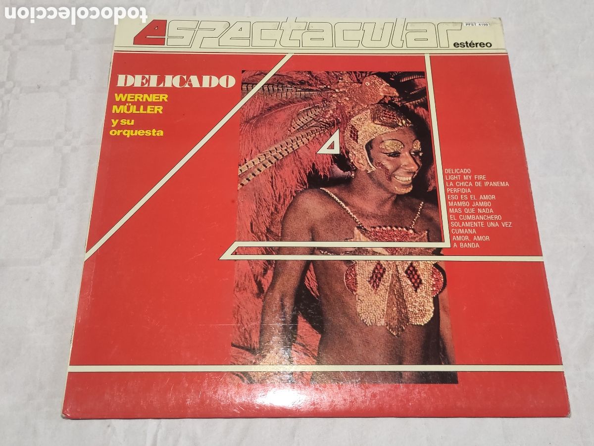 Discos de vinilo: Vinilo dedicado Werner m&uuml;ller y su orquesta. - Foto 1
