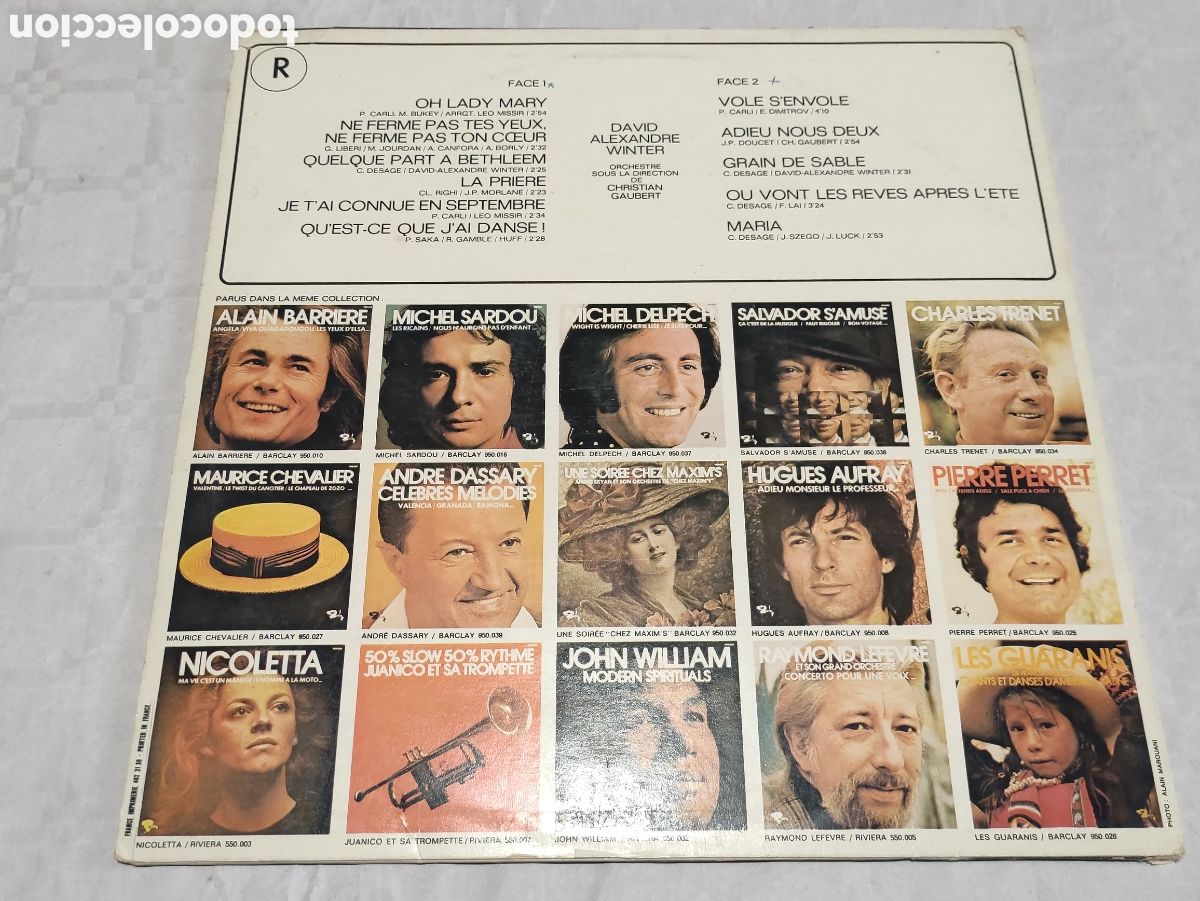 Discos de vinilo: Vinilo David Alexandre winter. - Foto 2