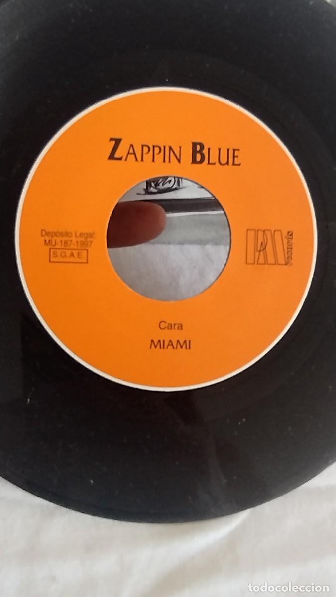 Discos de vinilo: Zappin blue ,Miami , cero. Single - Foto 2