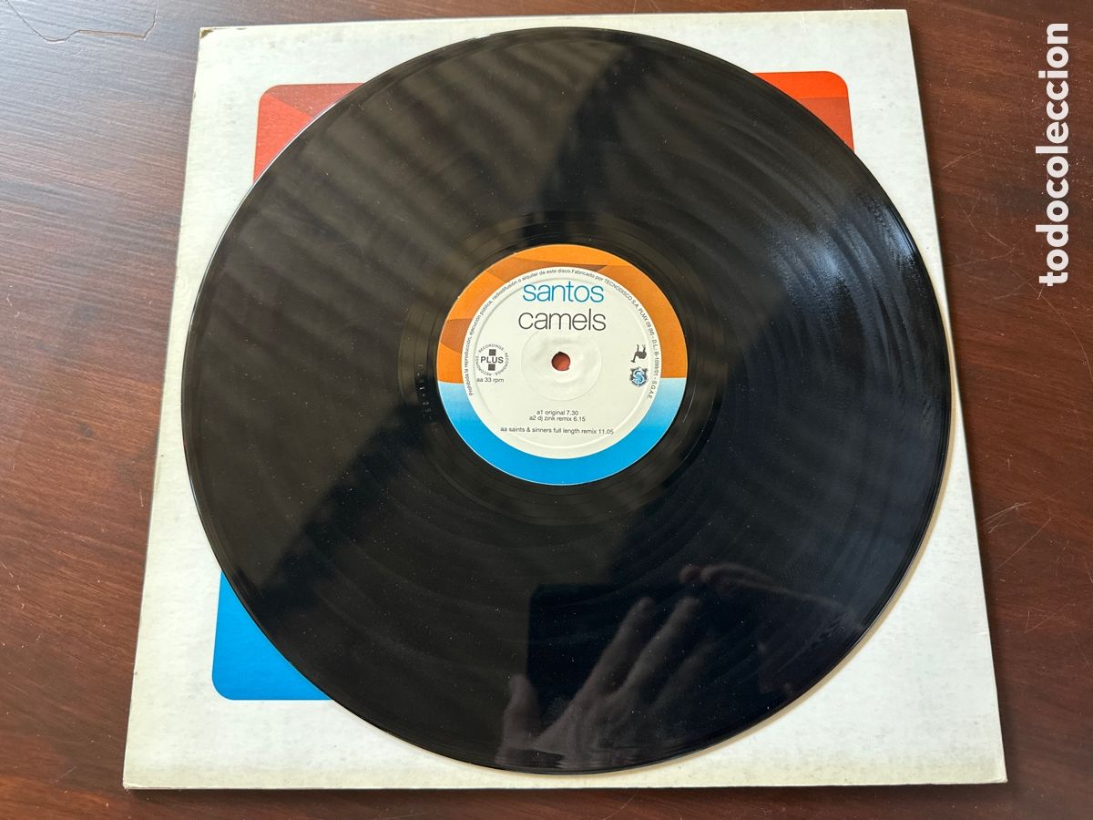 Discos de vinilo: SANTOS CAMELS - PLUS RECORDINGS - Foto 4