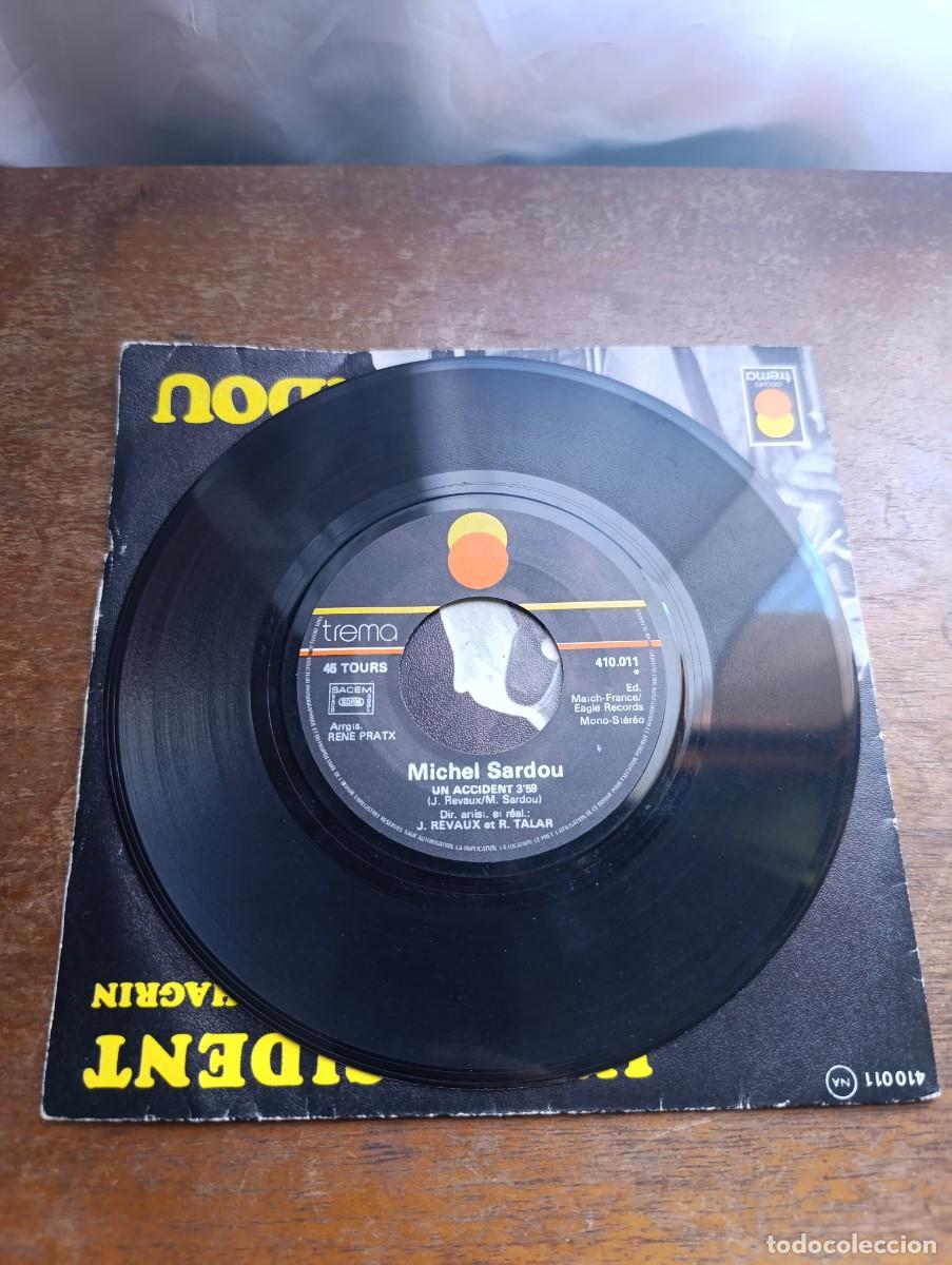 Discos de vinilo: Disco de vinilo Michel Sardou &ndash; Un Accident - Foto 3