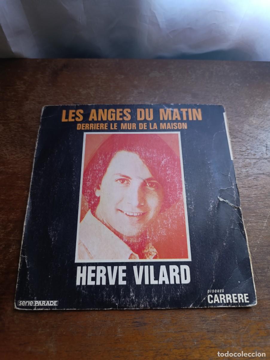 Discos de vinilo: Disco de vinilo Herve Vilard Les Anges Du Matin - Foto 1