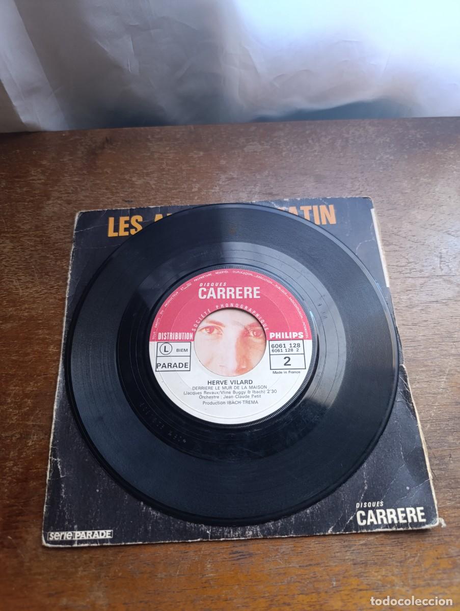 Discos de vinilo: Disco de vinilo Herve Vilard Les Anges Du Matin - Foto 3