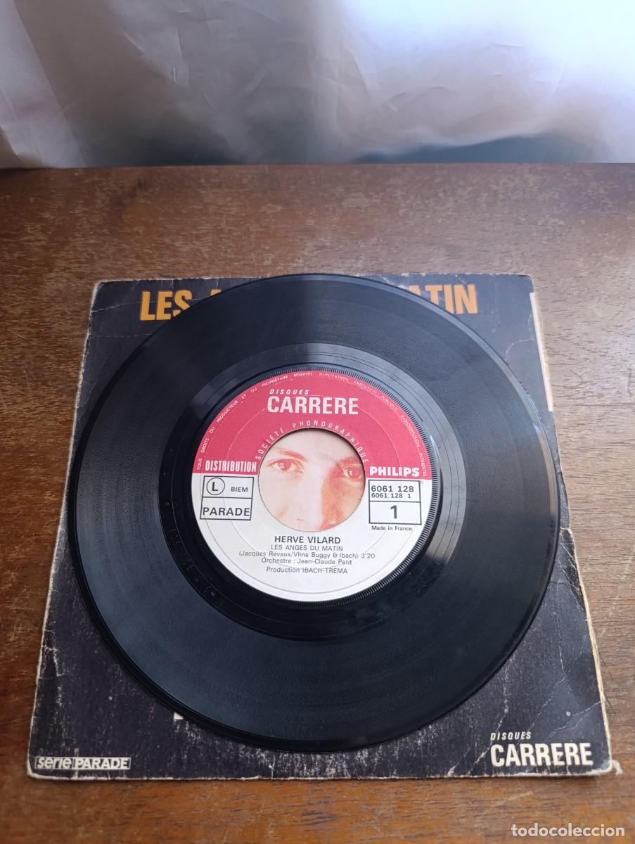 Discos de vinilo: Disco de vinilo Herve Vilard Les Anges Du Matin - Foto 4