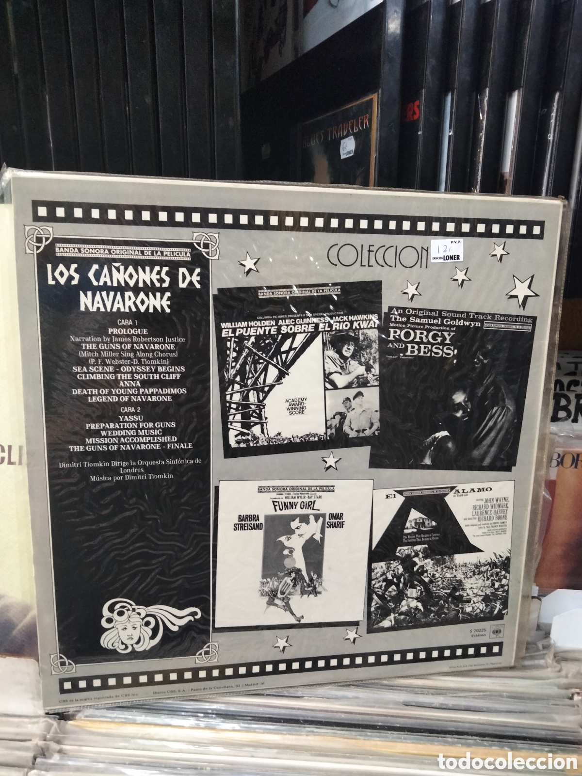 Discos de vinilo: Carl foremans los ca&ntilde;ones de navarone - Foto 2