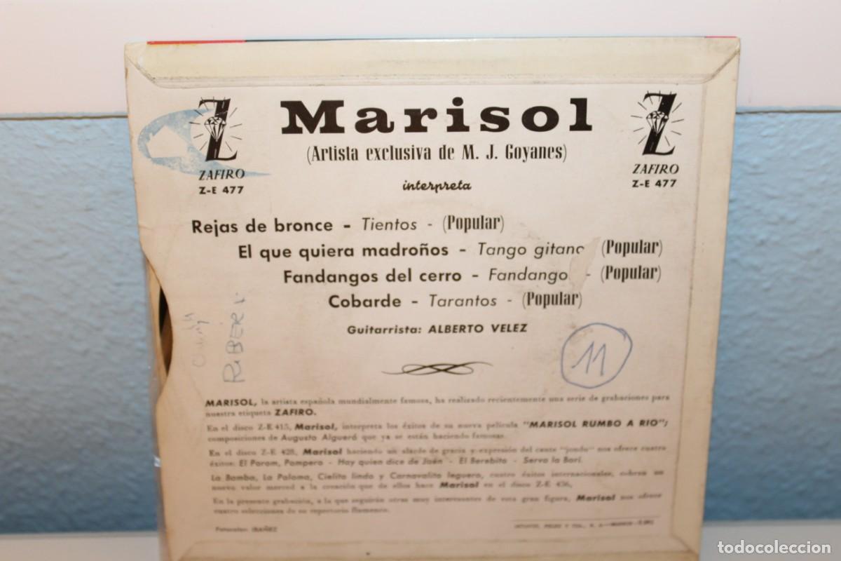 Discos de vinilo: MARISOL - REJAS DE BRONCE - Foto 2