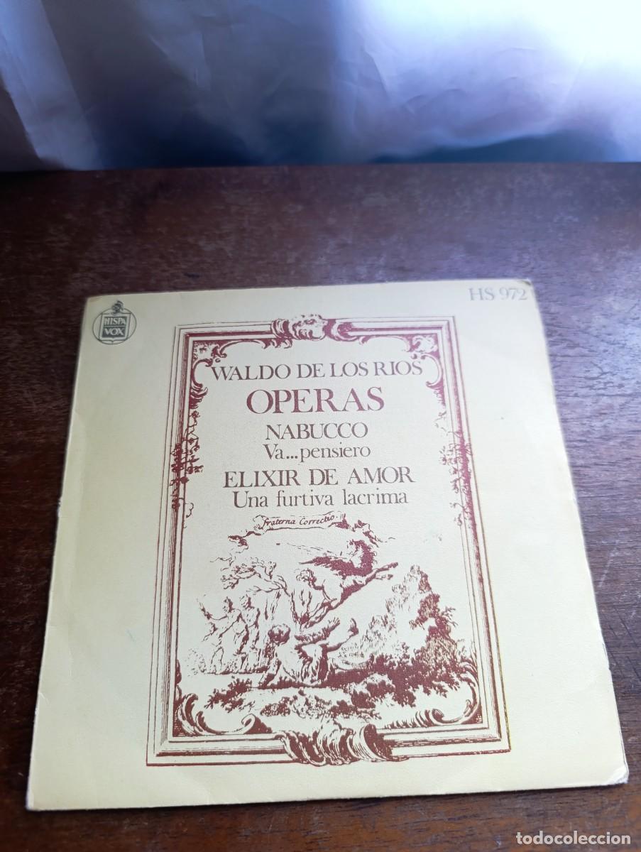 Discos de vinilo: Disco de vinilo Waldo De Los Rios &ndash; Operas - Foto 1
