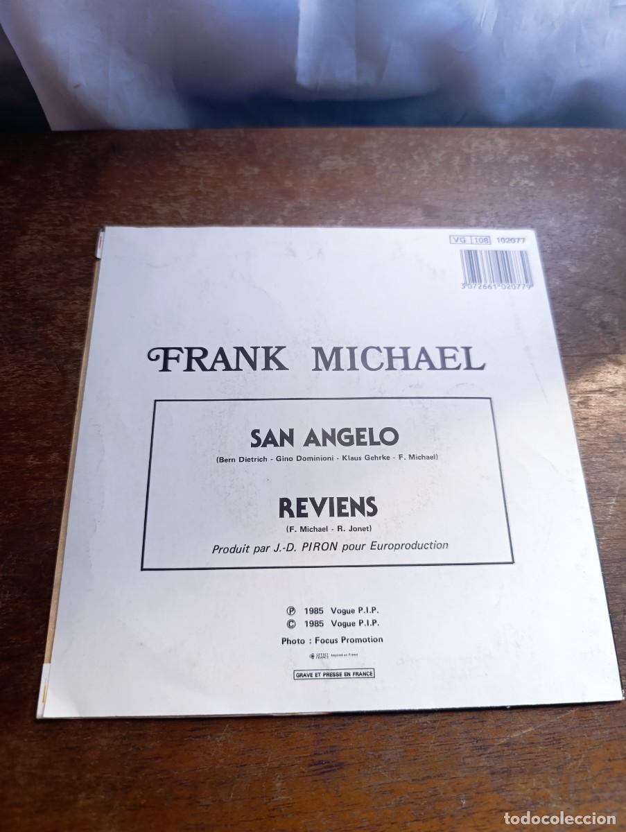 Discos de vinilo: Disco de vinilo Frank Michael &ndash; San Angelo / Reviens - Foto 2