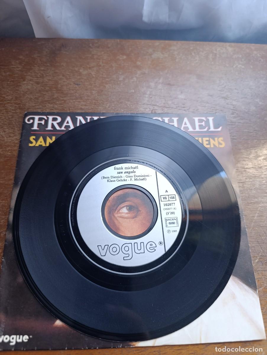 Discos de vinilo: Disco de vinilo Frank Michael &ndash; San Angelo / Reviens - Foto 3