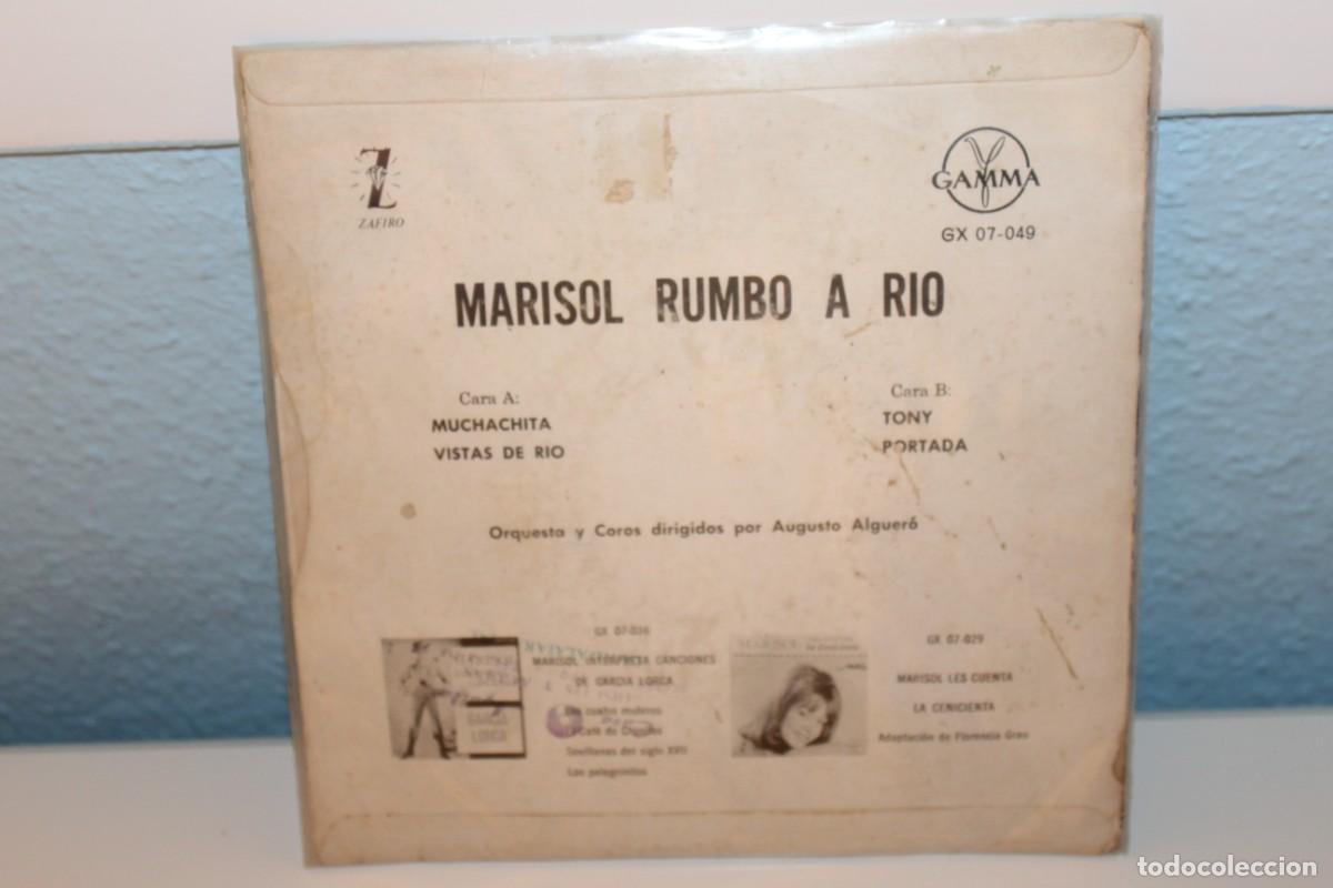 Discos de vinilo: MARISOL - RUMBO A RIO - Foto 2