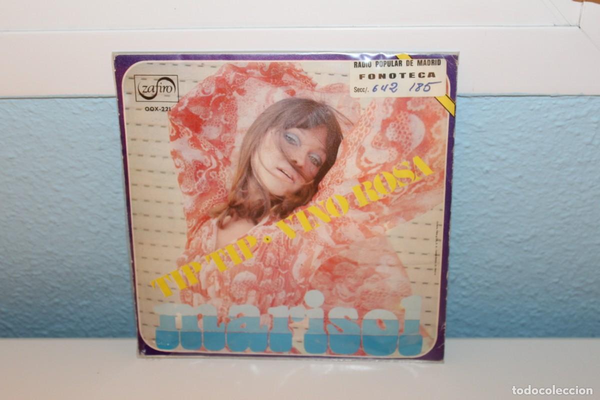 Discos de vinilo: MARISOL - TIP TIP VINO ROSA - DISCO PROMOCIONAL - Foto 2