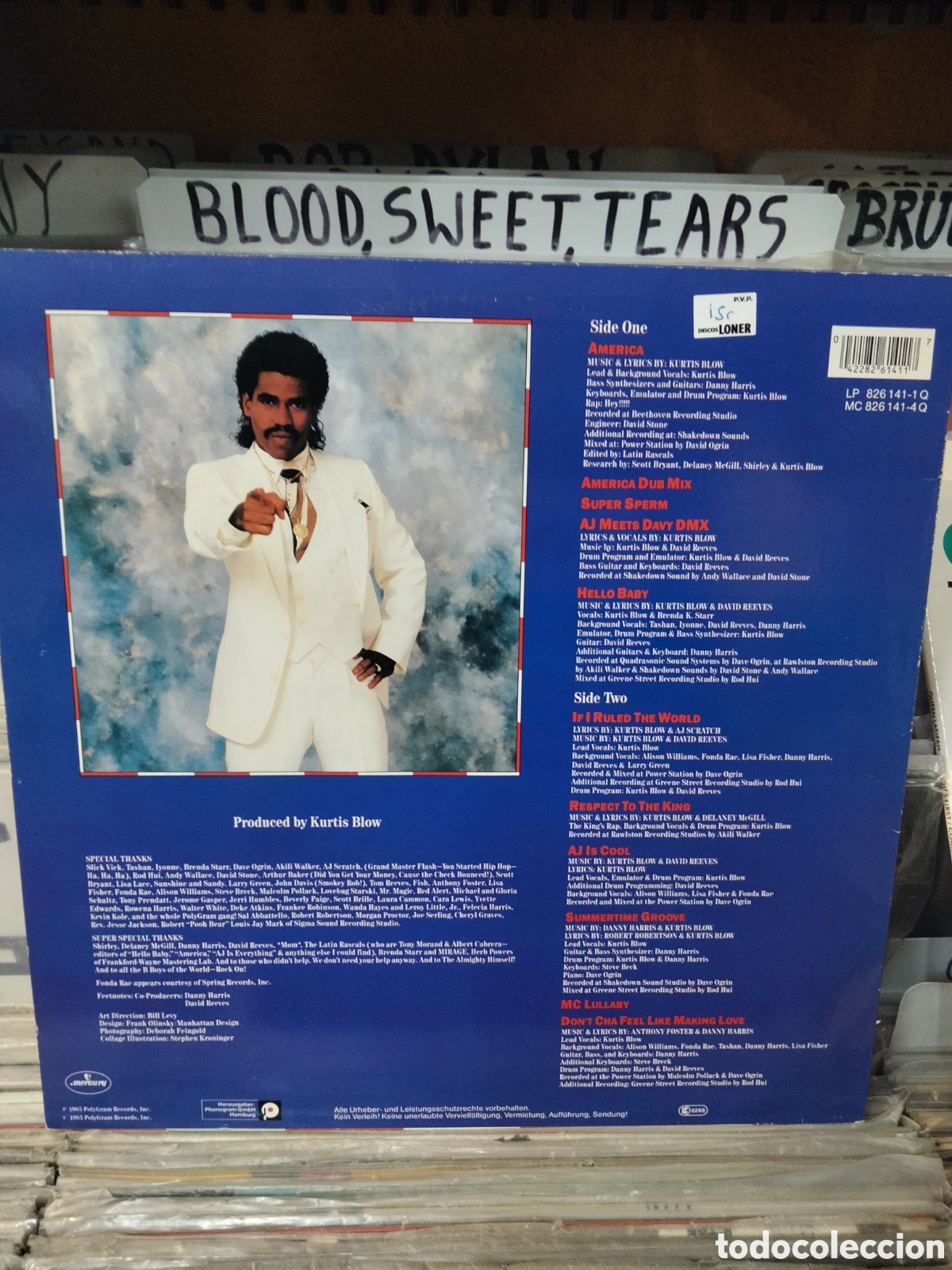 Discos de vinilo: Kurtis blow america lp - Foto 2