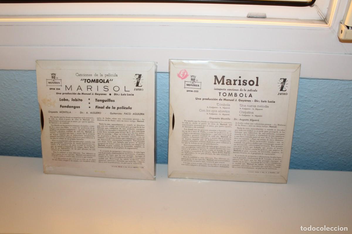 Discos de vinilo: MARISOL - 2 DISCOS TOMBOLA - Foto 2