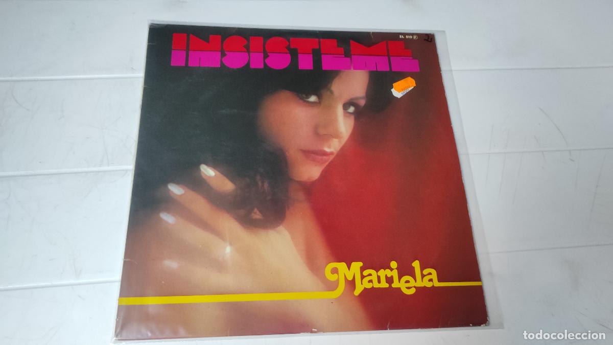Discos de vinilo: LP MARIELA - INSISTEME - Foto 1