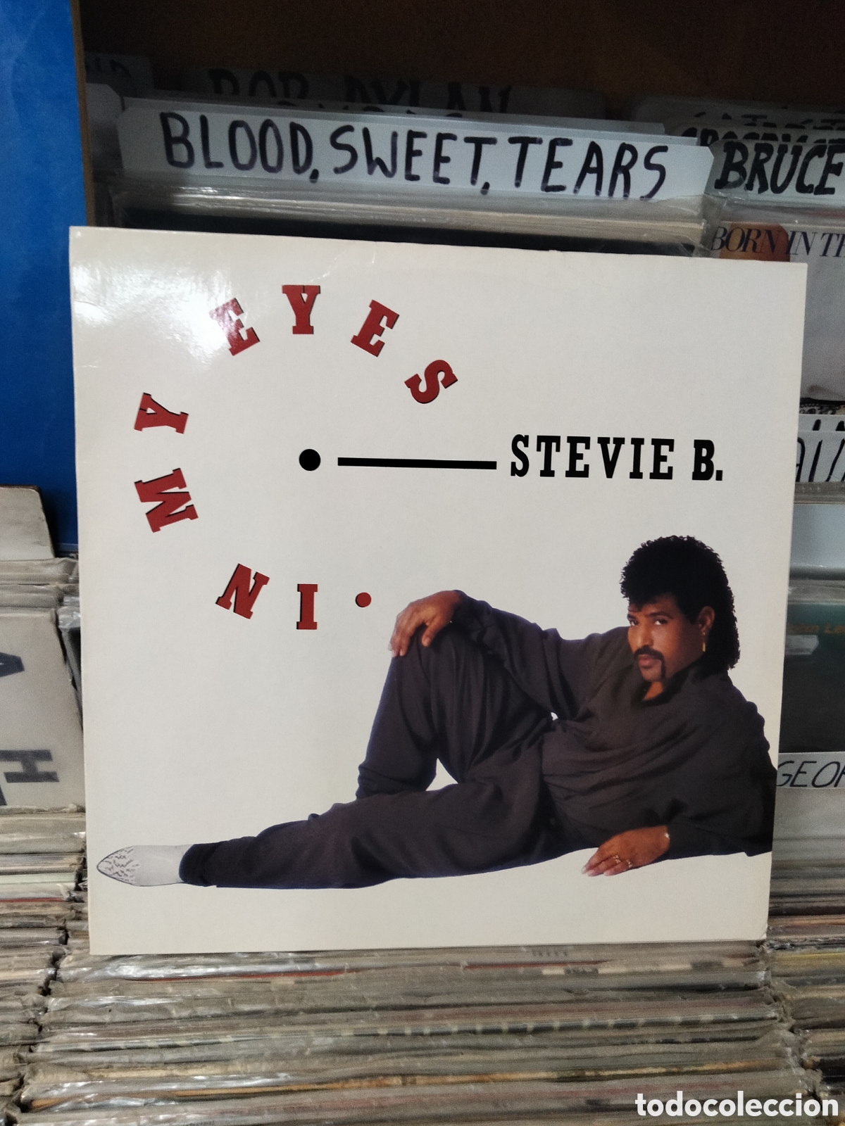 Discos de vinilo: In my eyes stevie b lp - Foto 1