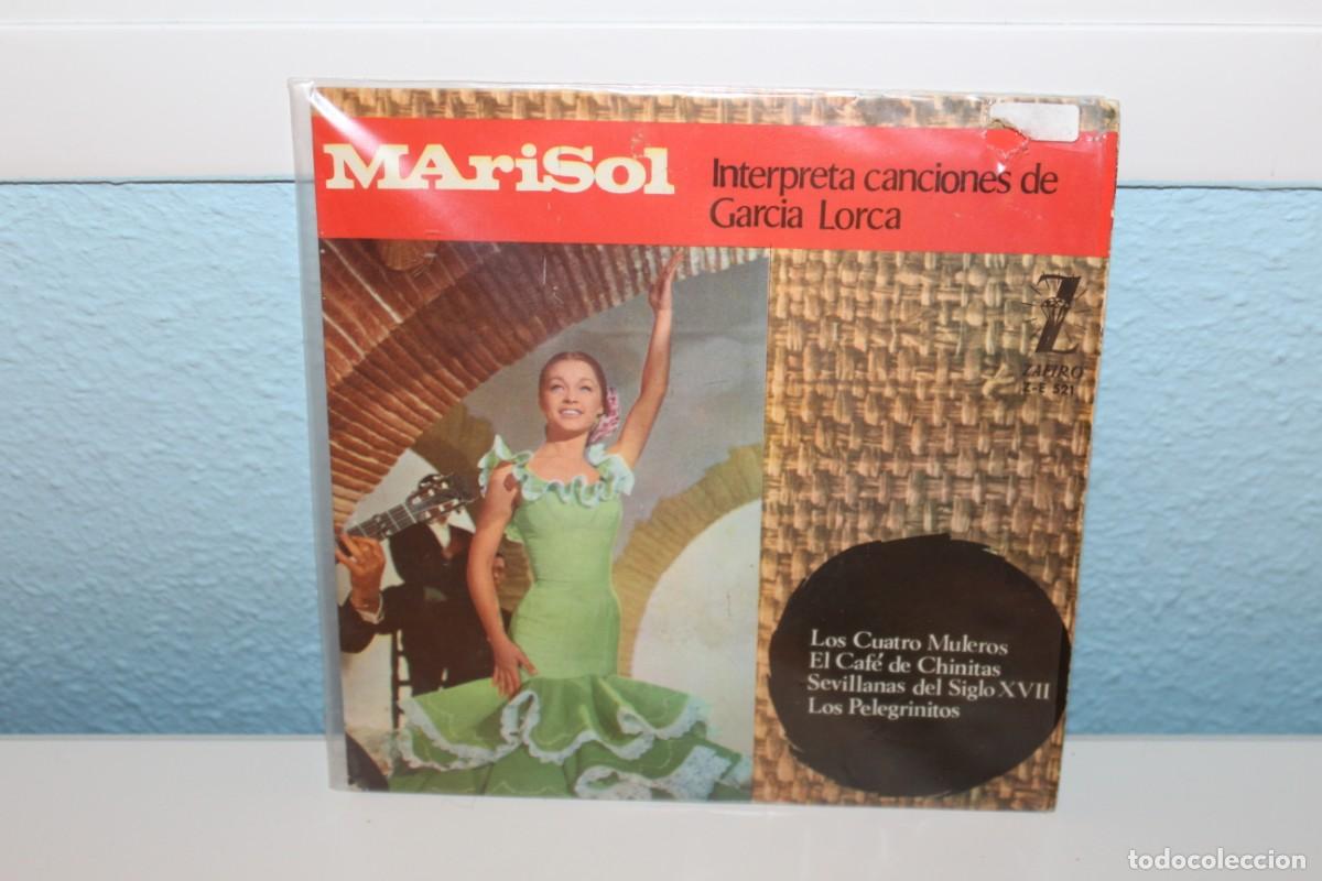 Discos de vinilo: MARISOL - INTERPRETA CANCIONES DE GARCIA LORCA - Foto 1