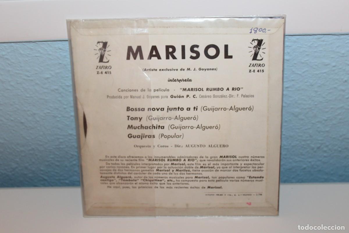 Discos de vinilo: MARISOL - BOSSA NOVA JUNTO A TI - Foto 2
