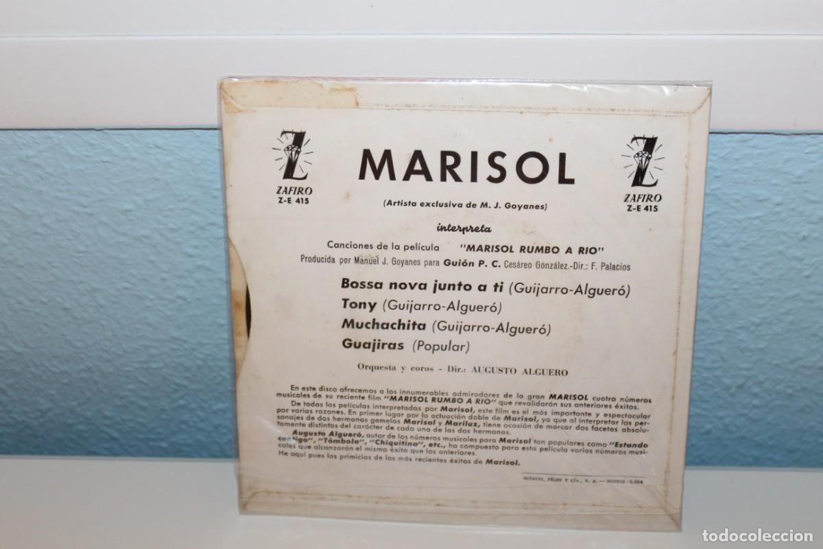 Discos de vinilo: MARISOL - BOSSA NOVA JUNTO A TI - Foto 2