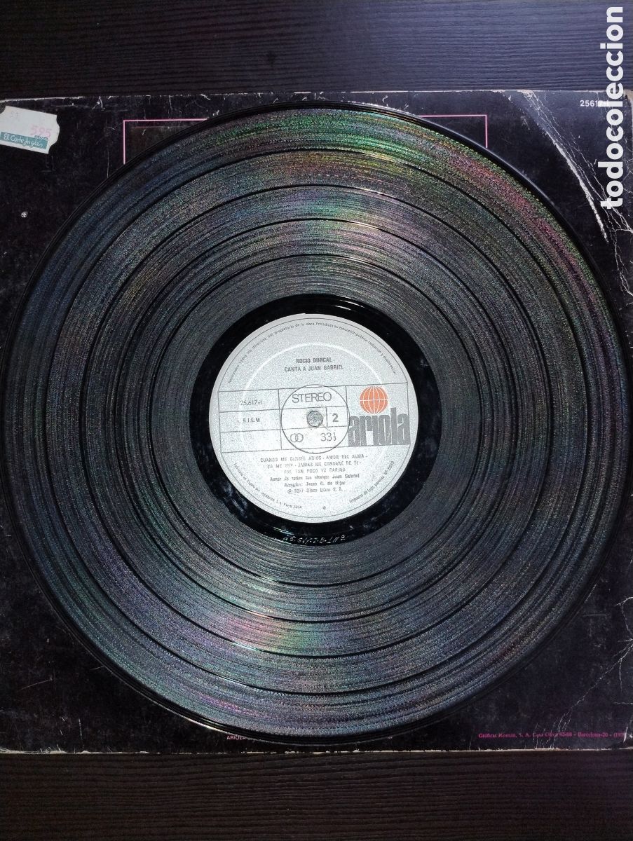 Discos de vinilo: Roc&iacute;o D&uacute;rcal canta a Juan Gabriel LP - Foto 3