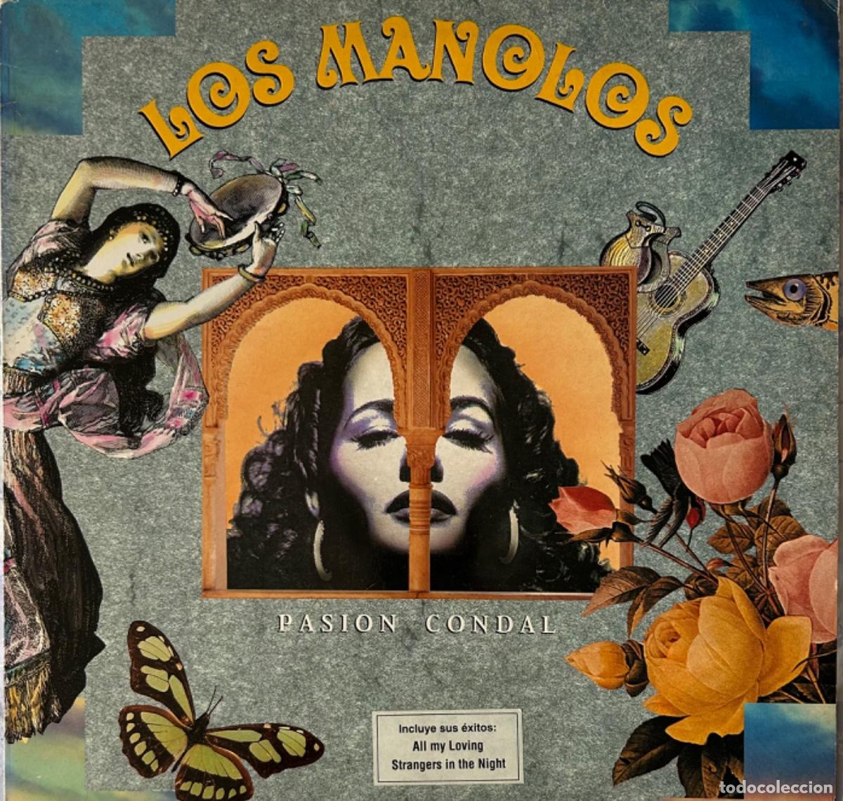 Discos de vinilo: Los Manolos - Lp Pasi&oacute;n Condal - Foto 1