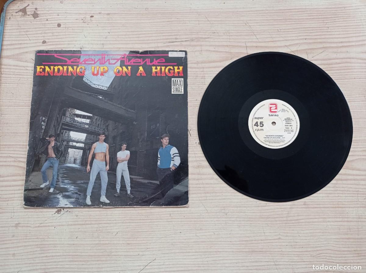Discos de vinilo: Seventh Avenue - Ending Up On A High - Maxi Single - Foto 1