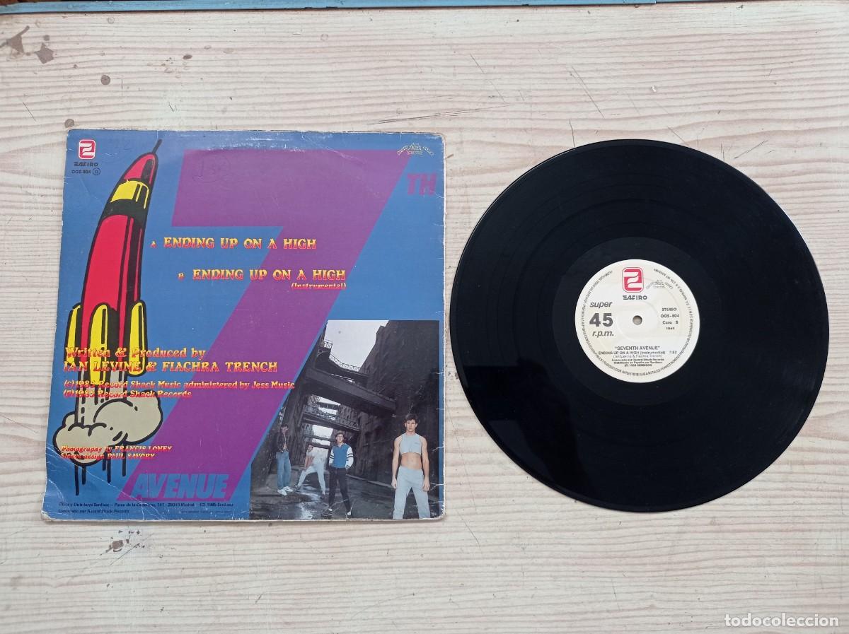 Discos de vinilo: Seventh Avenue - Ending Up On A High - Maxi Single - Foto 2