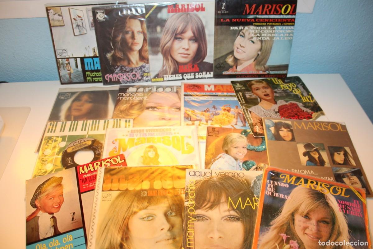Discos de vinilo: LOTE DE DISCOS 16 DE MARISOL - SINGLES - Foto 1
